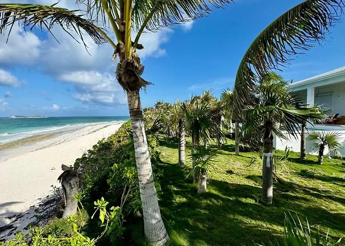 8 Bedroom Ocean Front In Eleuthera Double Bay With Pool