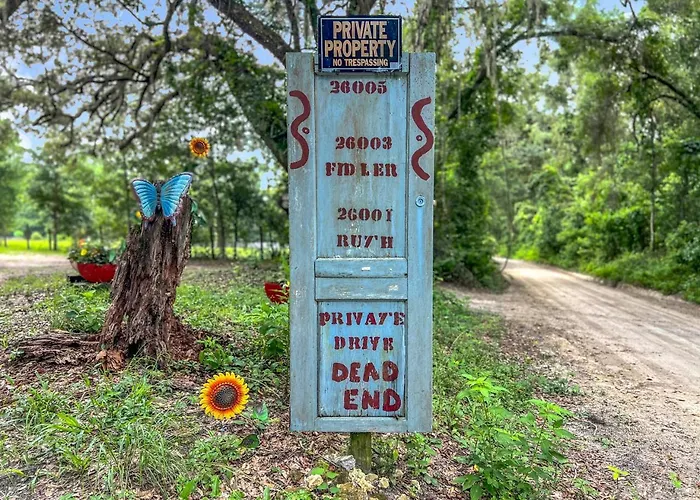 Cabin Retreat On 8 Acres High Springs Fl
