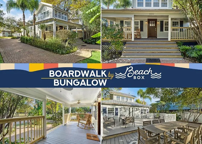 Cute Bungalow With Massive Deck And Fire Pit, Walk To Kemah Boardwalk
