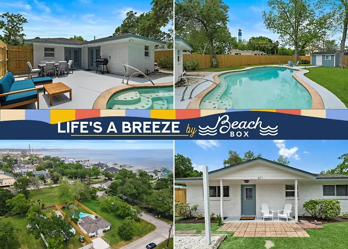 Beautiful Home With Pool Near Kemah Boardwalk