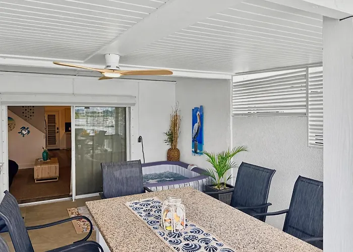 Villa Sunrise Jolly Harbour Waterfront Retreat