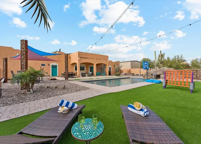 Dutchman Copper Ranch - Rooftop Patio, Heated Pool, Mtn Views, Waterslide