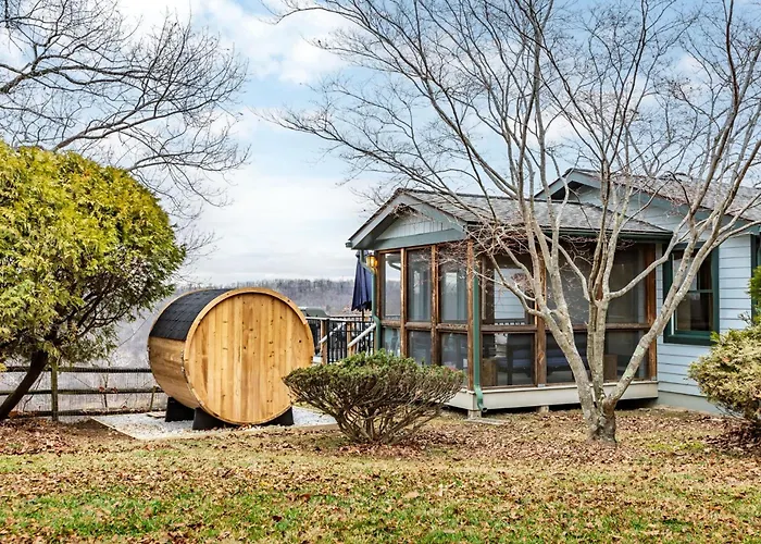 New • Wellness + Sauna Hideaway In The Blue Ridge
