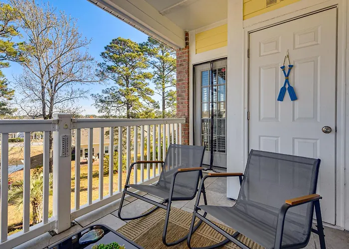 Golf, Gamble & Fish! Condo W/ Pool In Little River