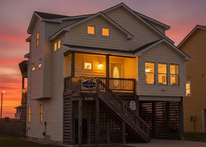 Carolina Kai II - Kitty Hawk Mp 3, 228 Yards To Beach, Ocean View, Pool, Hot Tub
