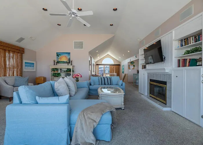 Terning Point - Corolla, Crown Point, Oceanfront, 20 Yds To Beach, Ocean View, Pool, Hot Tub, Pets Ok