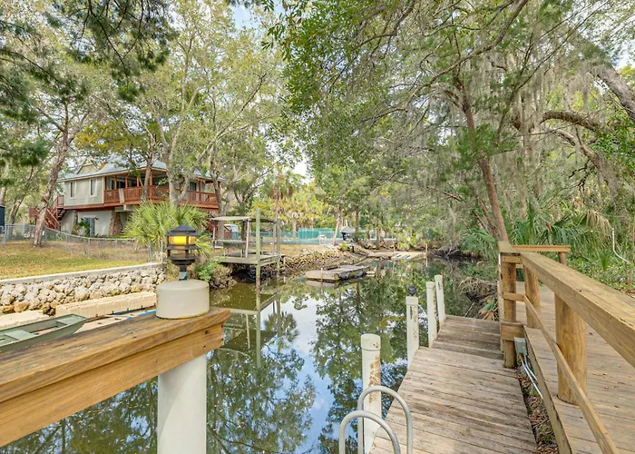 Private Dock: Canal-Front Homosassa Home!
