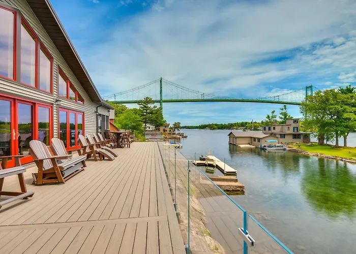 Hot Tub & Dock: Waterfront Wellesley Island Home!
