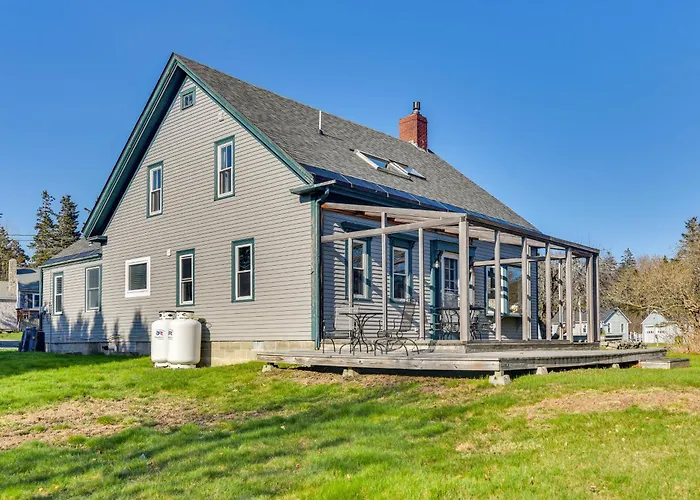 Quiet Waterfront Home: Ideal Maine Escape!