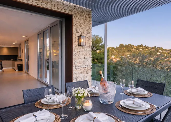 Villa Key West - Villa D'Exception Avec Piscine Privee Et Vue Mer Proche De Cannes