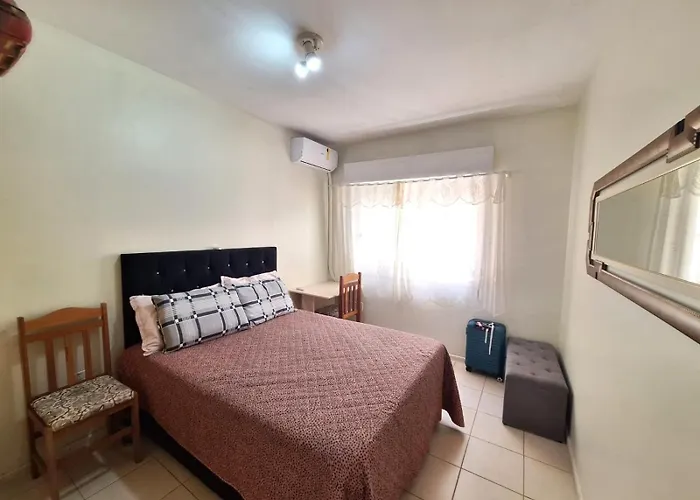 Apartamento Na Ubatuba Ha 1 Quadra Do Mar Com Ar