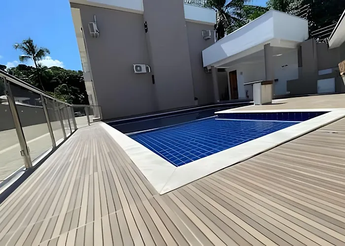 Apto Charmoso, 2 Quartos Com Piscina Em Taperapuan, A/C