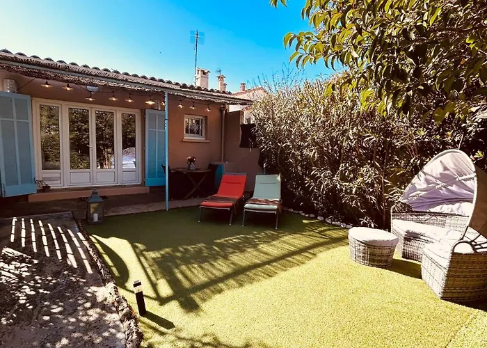 Studio Jardin Privatif 300M De La Plage