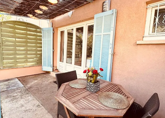 Studio Jardin Privatif 300M De La Plage