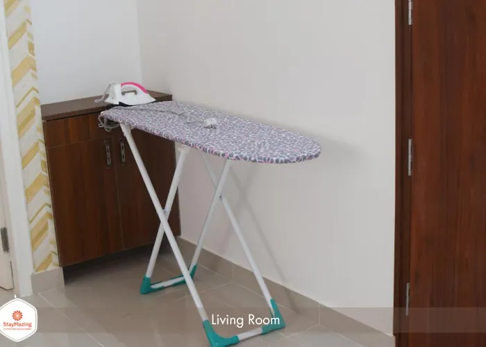 Staymazing-24 Hrs Check In & Out- 1,2 & 3 Bhk Ac Balcony Apartments At Manyata,Hebbal-30 Mins To Airport