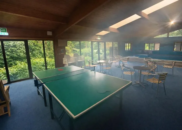 Neaum Crag Lodge Ideal For A Couple Or Family With Young Children In A Woodland Setting At Skelwith Bridge