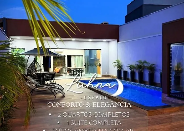 Espaço LUHNA - Piscina - AR - Sauna Privativa