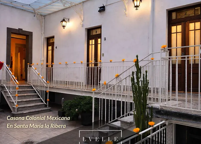 Bella Habitacion En Casona Colonial Mexicana-5