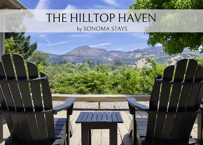 Hilltop Haven - Scenic Getaway Near Top Wineries