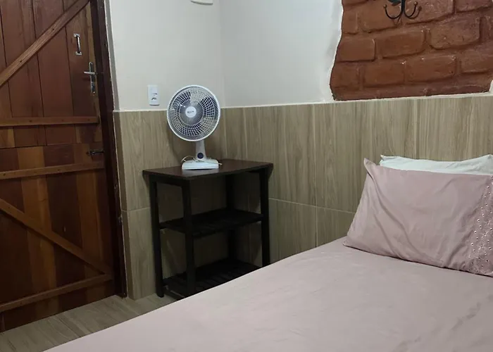 Ametista Hospedagem Quarto banheiro privativo fora do quarto
