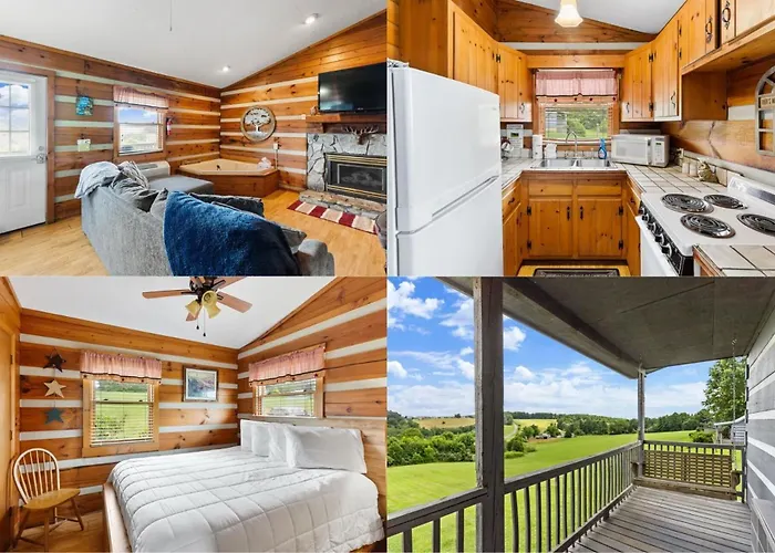 2Br Cabin With Jacuzzi And Mountain Views - Cabin 5