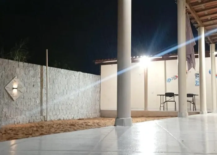 Casa de praia com chalés na Praia de Muriú RN