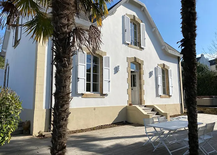 Sous Les Palmiers-10 Personnes-Plage-Ile Aux Moines