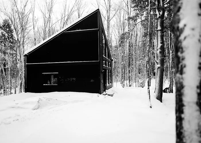 Distinctly Modern Cabin On Quiet Northwoods Lake