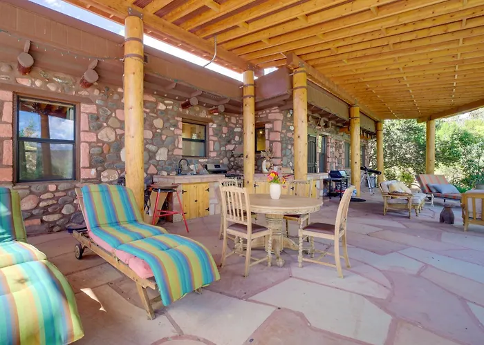 Group Retreat On Flower Farm Near Sedona Trails