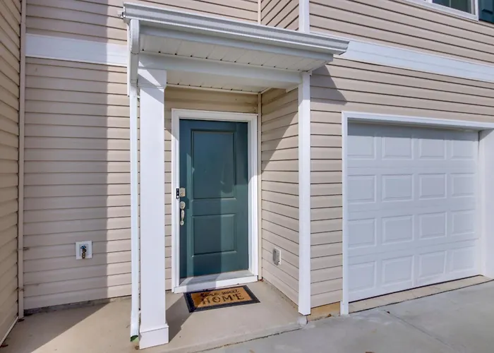 Near Base & Shopping: Modern Sumter Townhome!