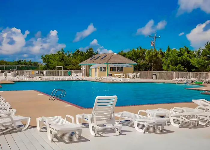 Haodc30 Romantic Hatteras Studio With Rooftop Ocean Views, Club Hatteras Access