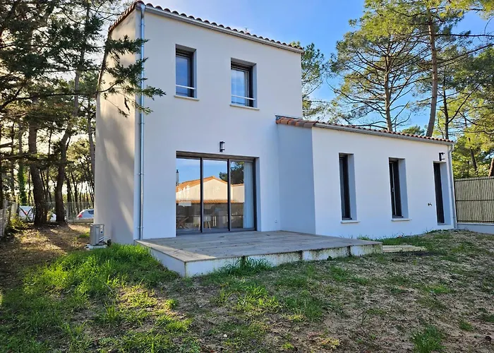 Villa Neuve 6 Pers., Animaux Sur Demande, Proche Plage Et Foret