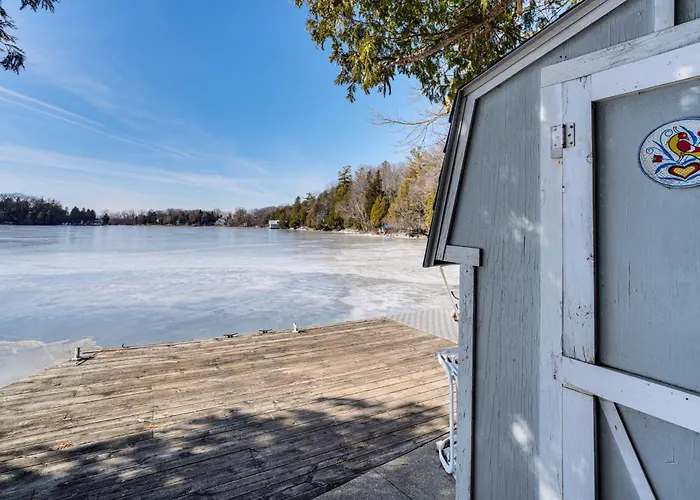 Elkhart Lake Home W/ Fishing Dock! Family Escape