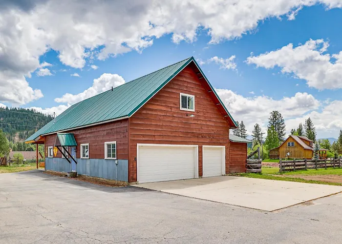 On-Site Creek & Trails: Huge Garden Valley Estate