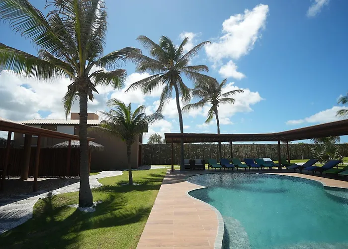 Beachfront Studio With Pool Caponga