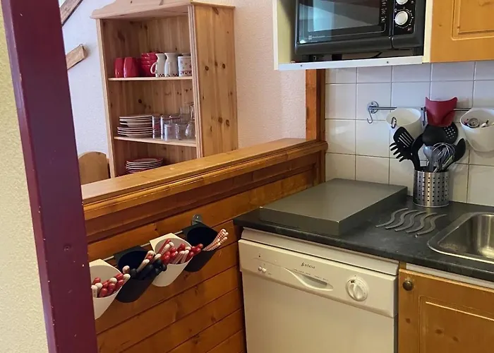 Studio Cabine Pied Des Pistes Avec Balcon A Valfrejus