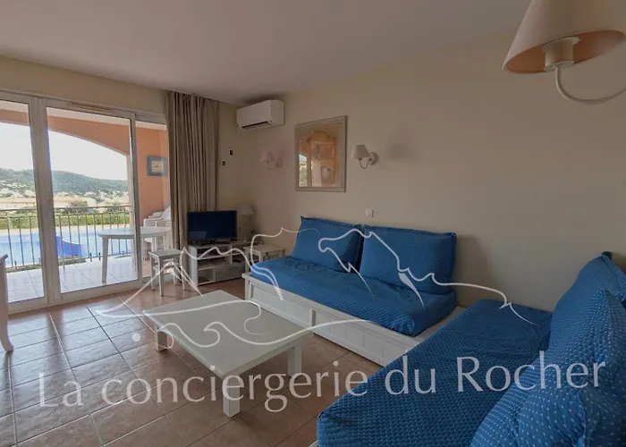 Appartement 2 A 4 Pers, Piscine, Vue Mer Aux Issambres