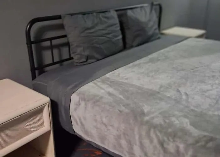 King Bed Hotel Room 255