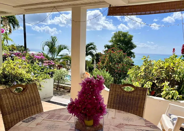 Cozy Sea View Apartment With Beach At Walking Distance And Pool