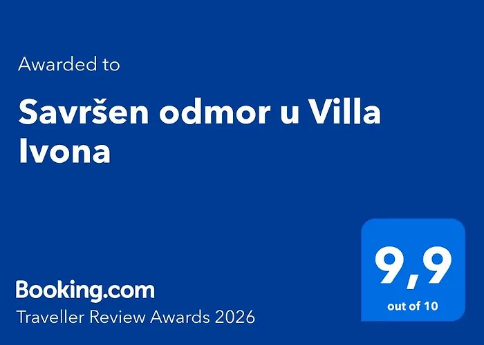 Savrsen Odmor U Grijanom Bazenu Ville Ivone