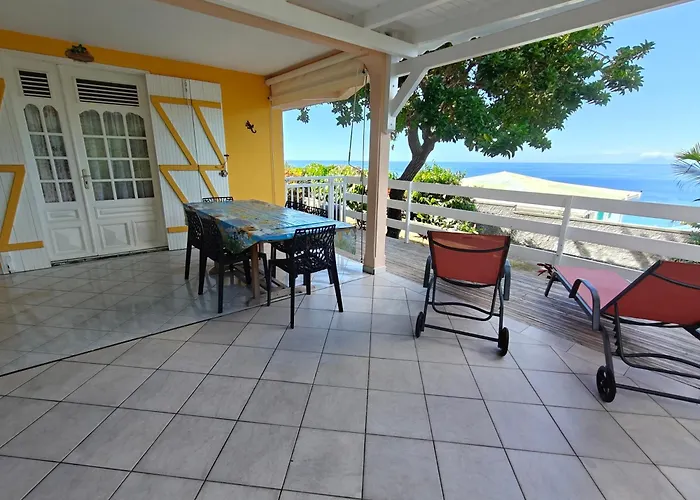 Bungalow With Sea View In Deshaies