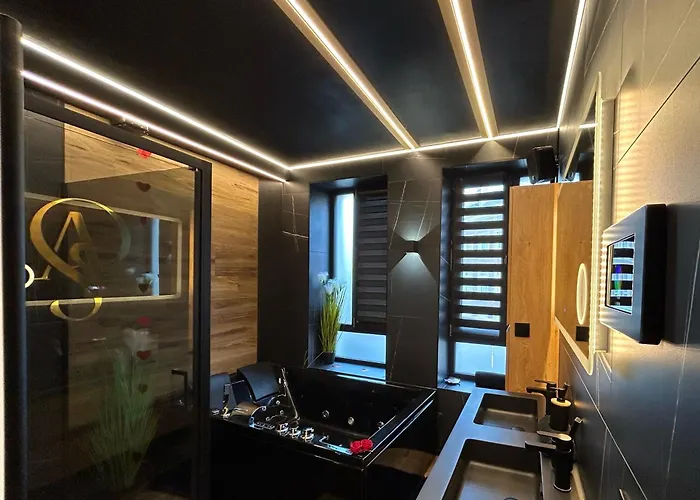 Chambre Business-Romantique, Jacuzzi, Billard, Clim