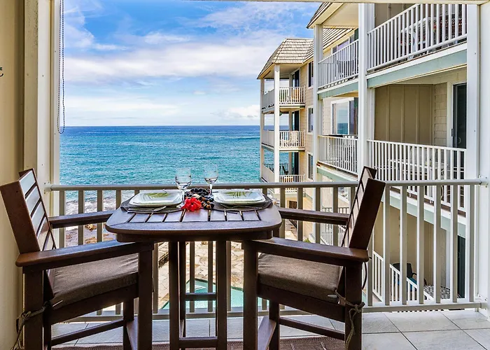 Dreamy True Oceanfront Condo - Hale Kona Kai 307 By Casago Kona