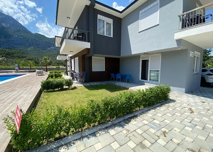 Palmiye Home Havuzlu Apart Dag Manzarali Goeynuek Kemer