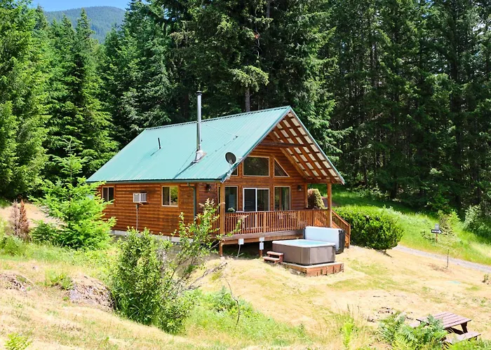 Mountain View Cabin, Hot Tub At White Pass Resort, Mt Rainier