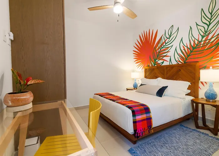 3 Bedroom Jungle Vibes Condo In Akumal Beach Access Rooftop Pools