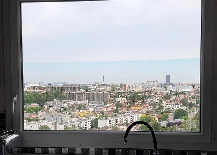 Chambre#1Privee En Colocation Vue Sur Paris Tour Eiffel