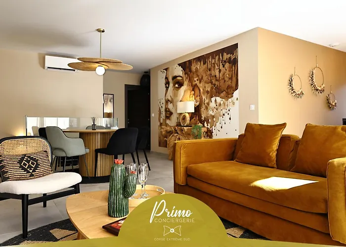 Casa Corsa - T4 Classe 4 Etoiles - Grande Terrasse Et Jardin