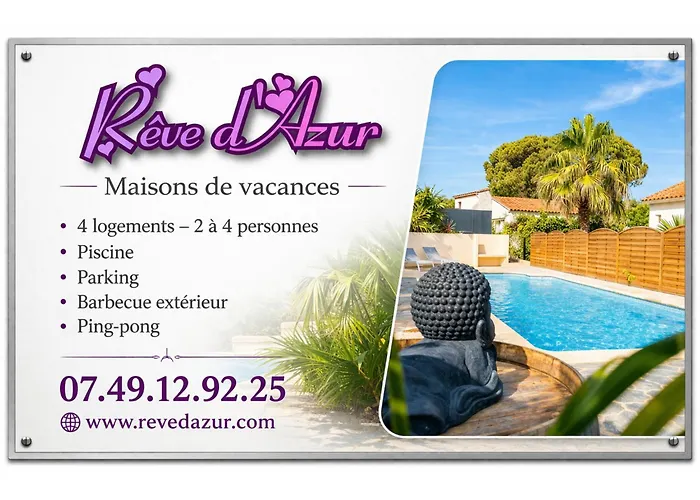 T3 De 35M2 -Reve D'Azur - 2 Chambres- 2Sdb - Plage De La Nartelle - Arrivee 17H - 20H Maximum - Sejour Au Calme - Caution 100E