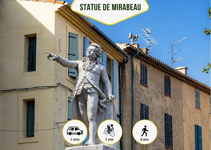 Airkeys La Calade - Pied A Terre Authentique Ideal Pour Groupe D'Amis & Famille En Escapade Luberon - Calme - Centre Historique Pertuis - Aix-En-Provence 30Min - Lourmarin 20Min - Wifi Hd